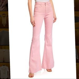 SOLD; Alice & Olivia millennial pink flare jeans